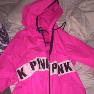 Neon pink PINK Anorak Jacket